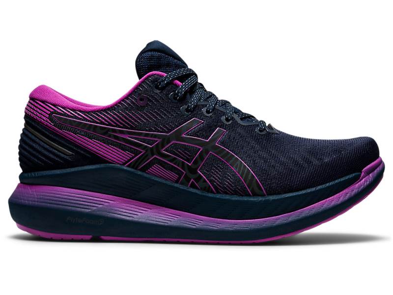 Sapatilhas Running Asics GLIDERIDE 2 LITE-SHOW Mulher Azul Marinho, 8810A246.742